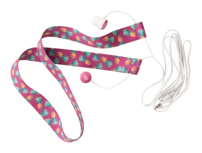 Lanyard cu snur casti personalizat